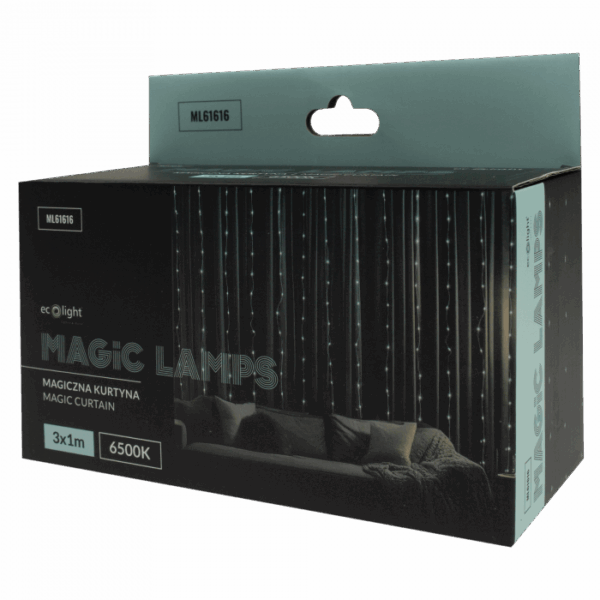 Светлинна завеса MAGIC LAMPS 200 LED 6500K 3×1 m USB 5V ML61616