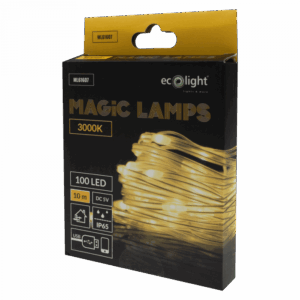 Светлинна гирлянда MAGIC LAMPS 100 LED 3000K 10 m USB 5V ML61607