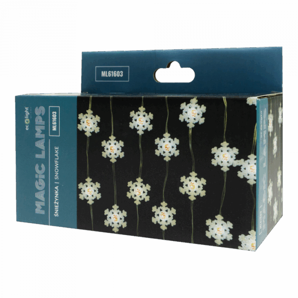 Светлинна гирлянда MAGIC LAMPS СНЕЖИНКА 50 LED 6500K 5 m USB 5V ML61603