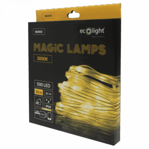 Светлинна гирлянда MAGIC LAMPS 500 LED 3000K 50 m USB 5V ML61613
