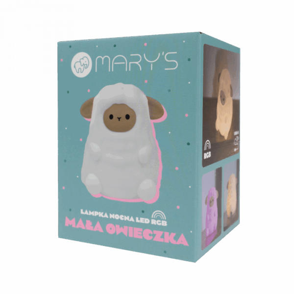 Детска нощна лампа Mary’s Малка овчица RGB MW61591