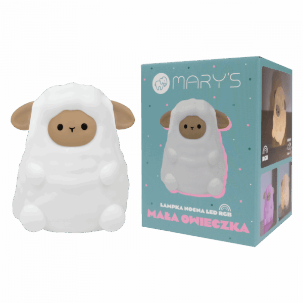 Детска нощна лампа Mary’s Малка овчица RGB MW61591