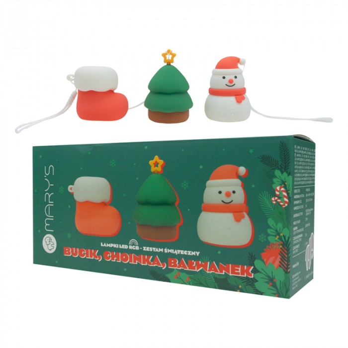 Коледен комплект LED нощни лампи Mary’s MW61624
