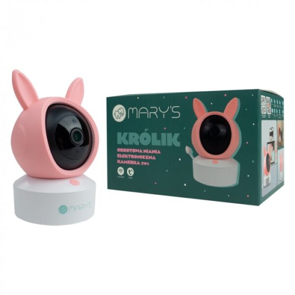 Wi-Fi бебефон камера Mary’s Зайче 2в1 Tuya MW61500