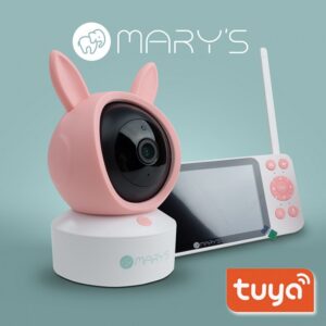 Wi-Fi бебефон камера Mary’s Зайче 2в1 Tuya MW61500