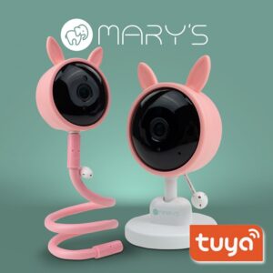 Wi-Fi бебефон камера Mary’s Зайче Tuya MW61442