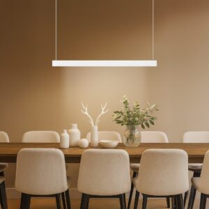 Висяща лампа MILAGRO LINEA 36W LED 3CCT (3000K/4000K/5700K) Бяла ML1783