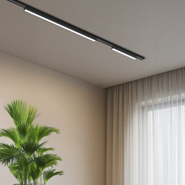 Линеен модул Slim Magnetic Track 61cm 20W LED Tuya CCT Черен ML2197