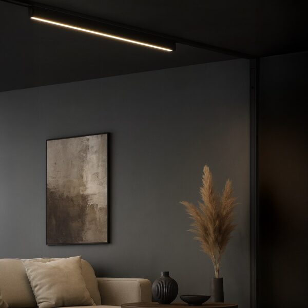 Линеен модул Slim Magnetic Track 61cm 20W LED Tuya CCT Черен ML2197