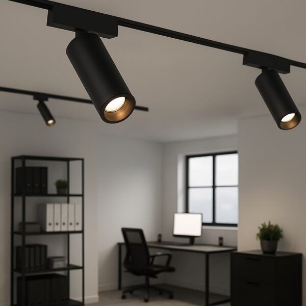 Спот Slim Magnetic Track 9W LED Tuya CCT Черен ML2203