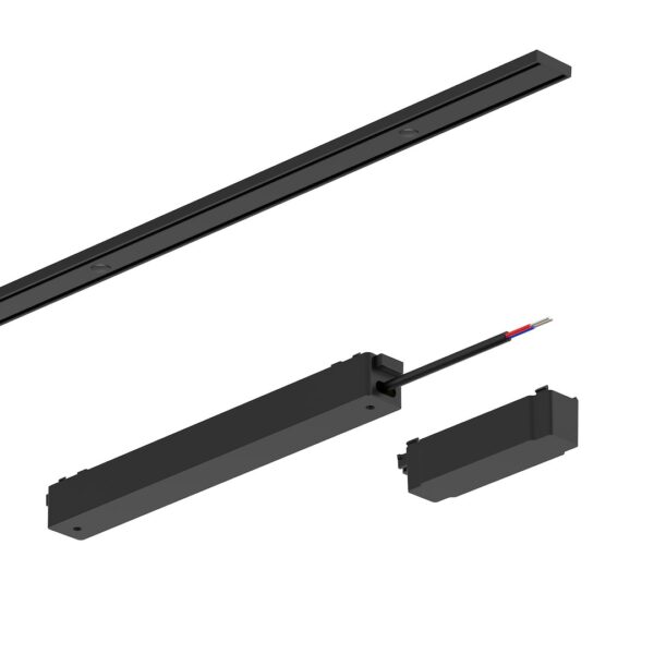 Захранващ модул Slim Magnetic Track 100W 48V Черен ML2227