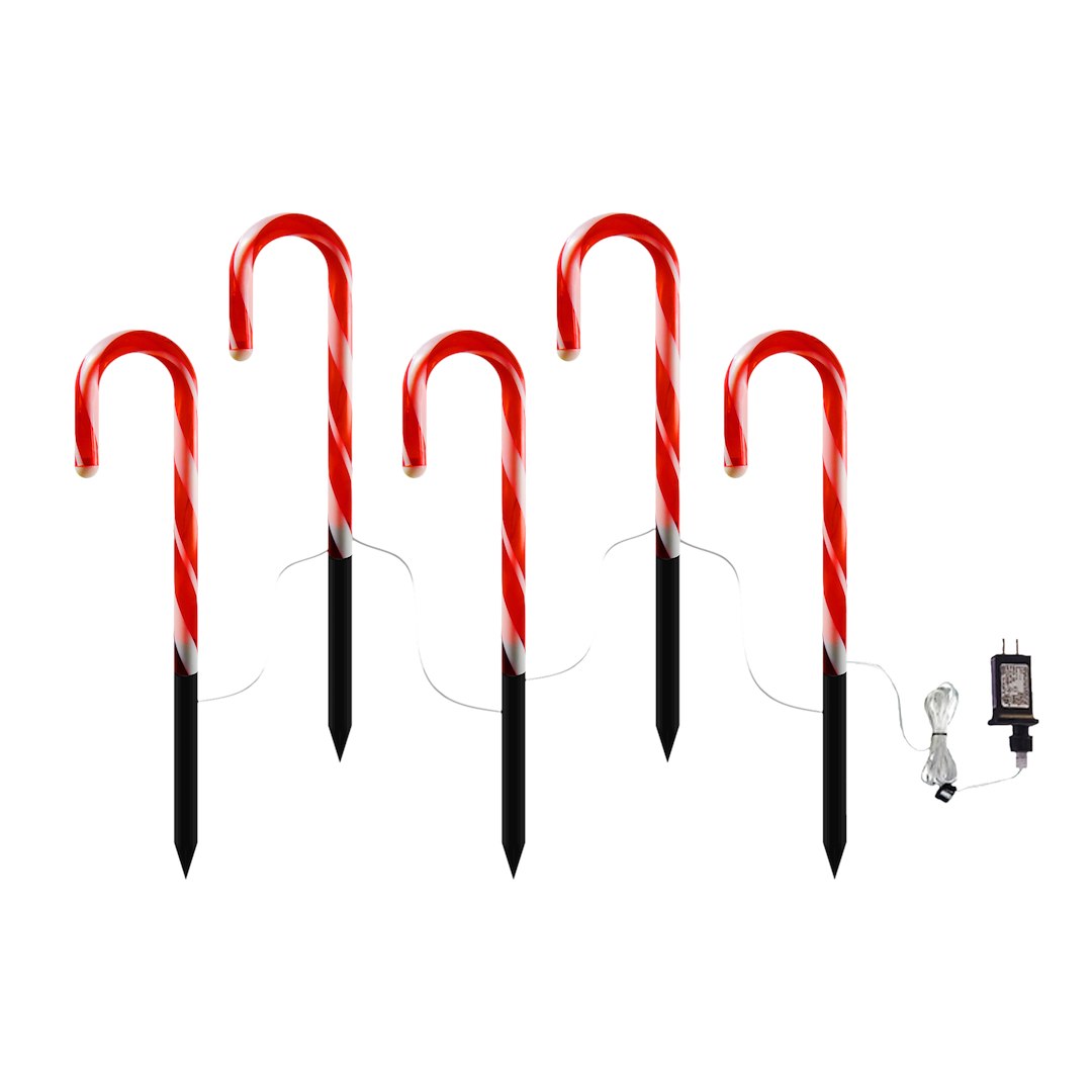 Коледен комплект LED бастуни Milagro CANDY CANE SET 5pcs 10W ML2406