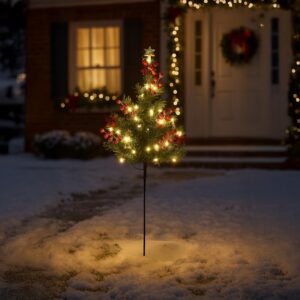 Коледна LED мини елха Milagro GREEN TREE 1W ML2407