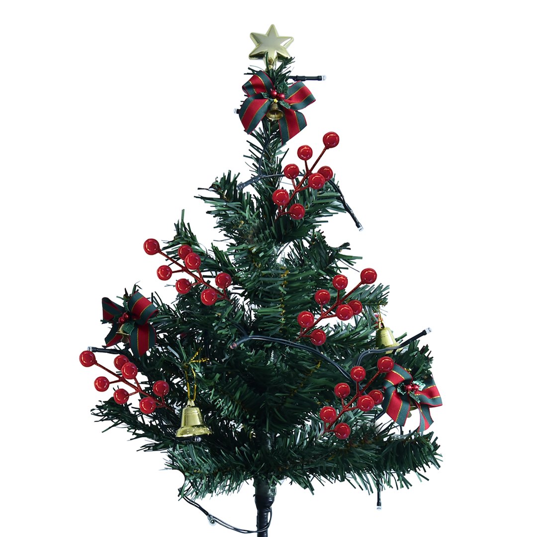 Коледна LED мини елха Milagro GREEN TREE 1W ML2407