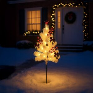 Коледна LED мини елха Milagro WHITE TREE 1W ML2408