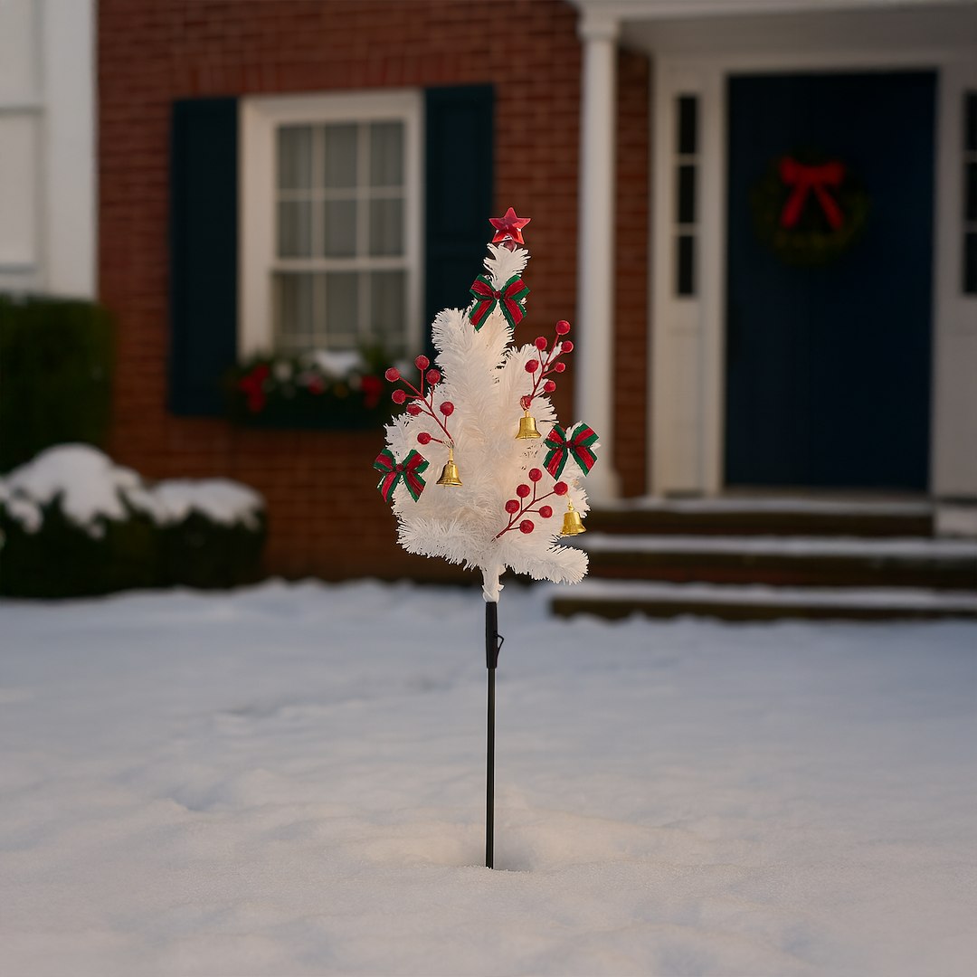 Коледна LED мини елха Milagro WHITE TREE 1W ML2408