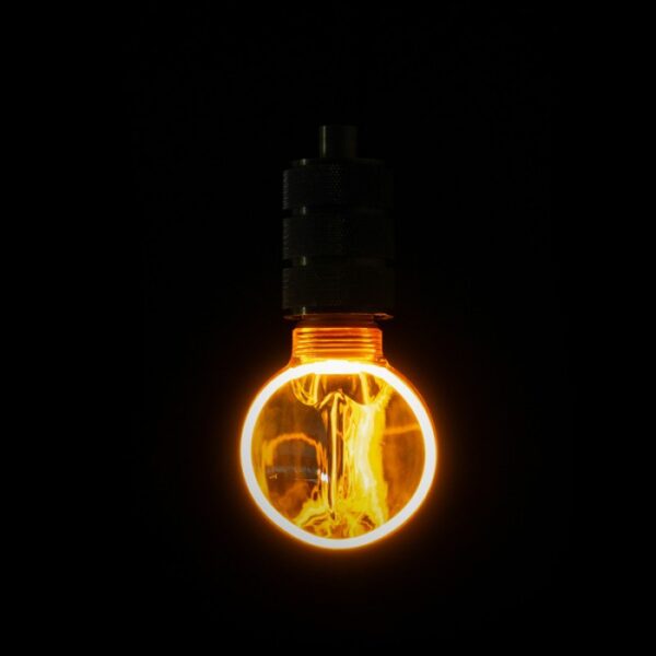 LED крушка ZERO 4W 200lm E27 G80 Amber SZ61039