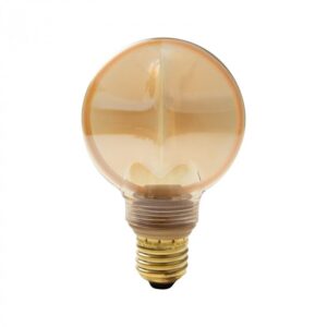 LED крушка ZERO 4W 200lm E27 G80 Amber SZ61039