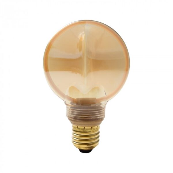 LED крушка ZERO 4W 200lm E27 G80 Amber SZ61039
