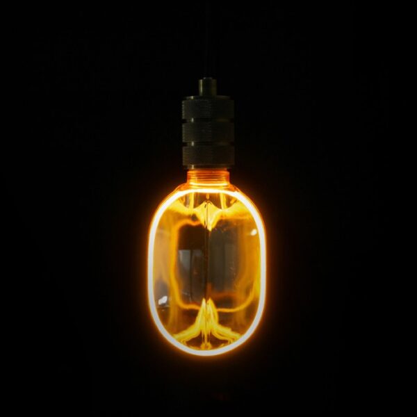 LED крушка ZERO 4W 200lm E27 G100 Amber SZ61037