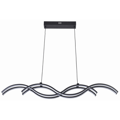 Плафон REALITY ARUBA 40W LED 3000/3500/4000K Черен мат 341801-30