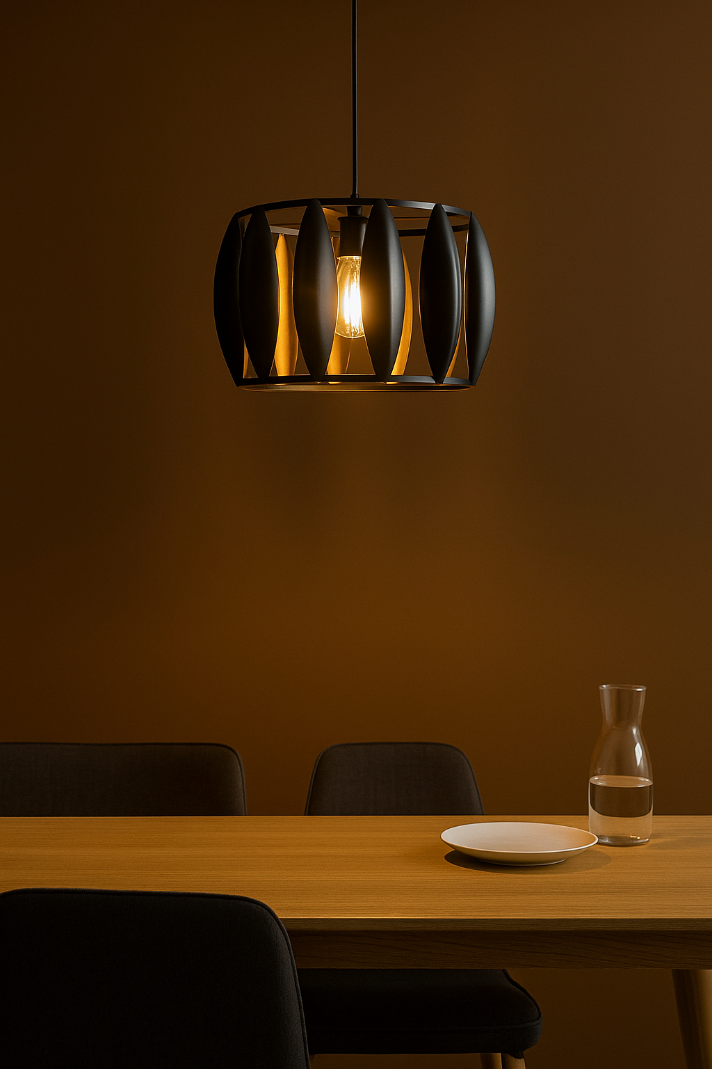 Висяща лампа ARTE ILLUMINA CROWN 1XE27 черен 144-46026