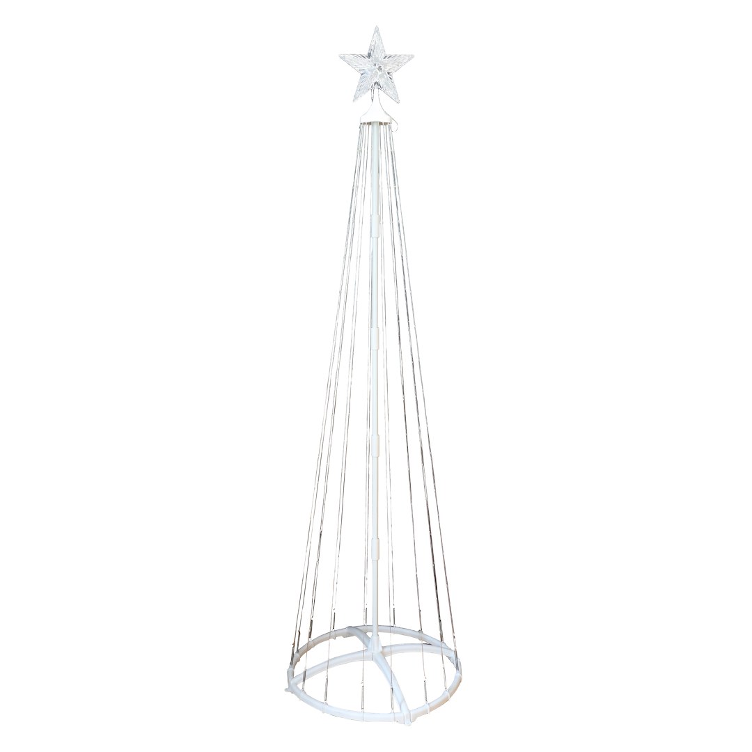 Коледна елха LED Milagro 1.8m 269LED RGB + 2700K IP44 EK2403