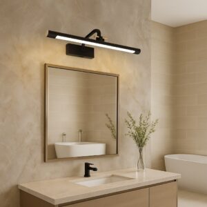 Аплик MILAGRO VINCI 15W LED 4000K 1650lm IP44 600mm Черен/Злато ML2034