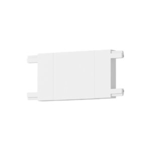 Прав конектор за SLIM Magnetic Track бял ML2216