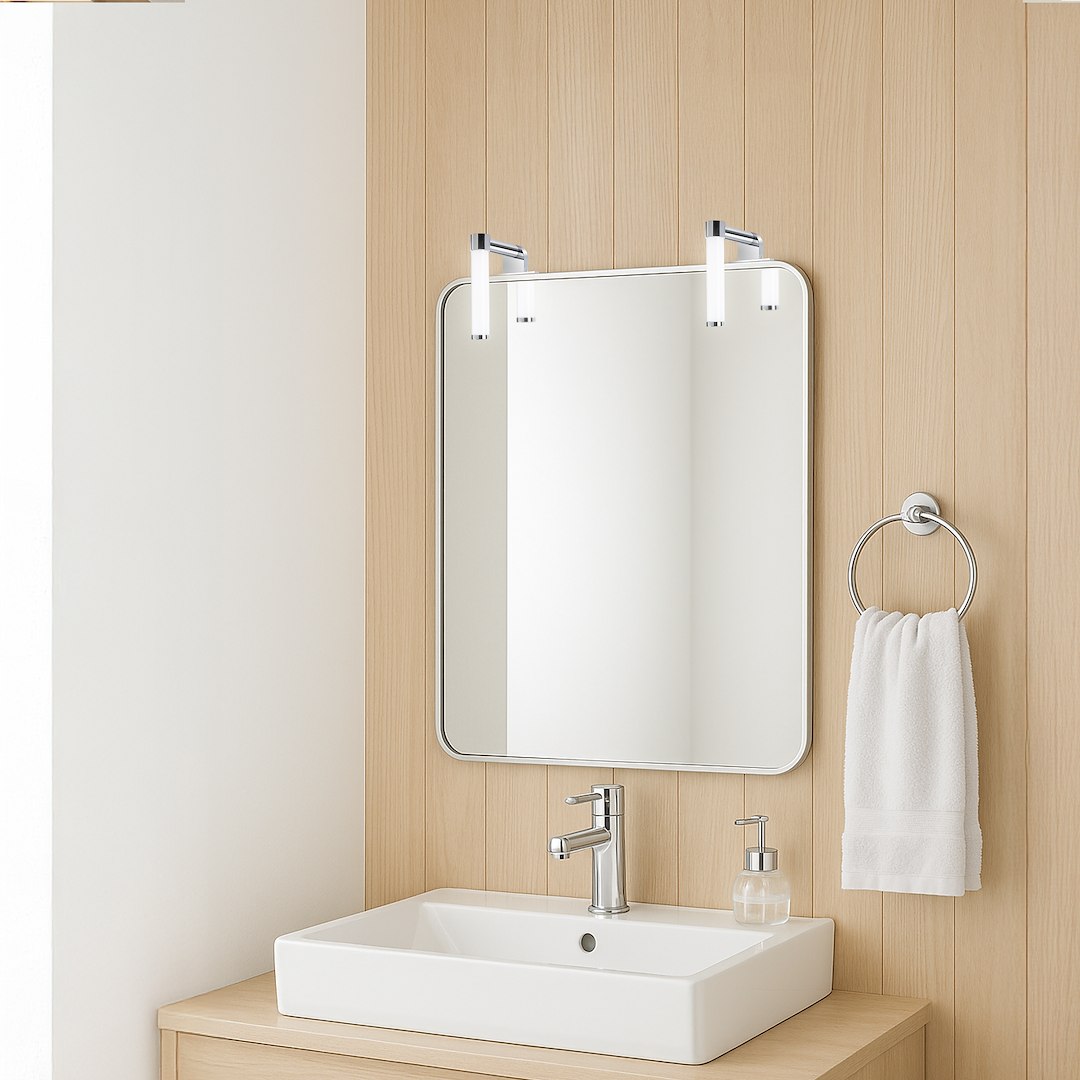 Аплик за баня MILAGRO APA MINI CHROME 4W LED ML2248