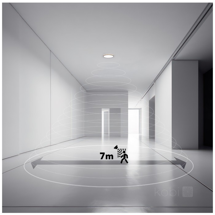 Плафон KOBI NIVERA CIRCLE 12W LED 3CCT IP54 бял 004102