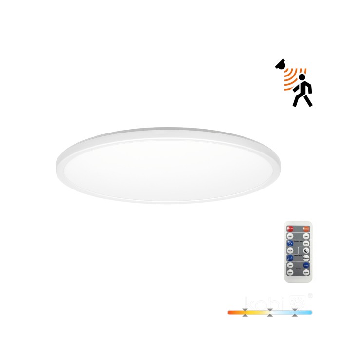 Плафон KOBI NIVERA CIRCLE 12W LED 3CCT IP54 бял 004102