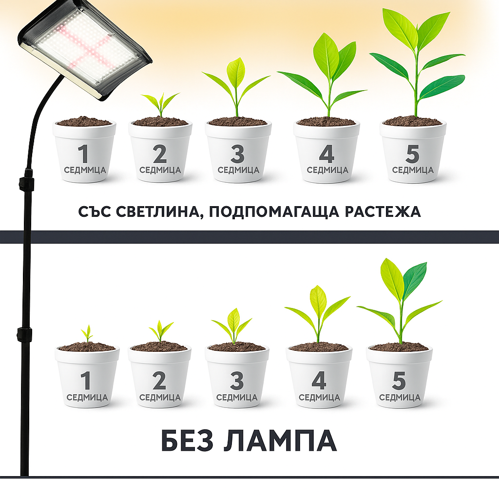 LED Grow Light FIRON 45W Kobi Design IP65 3750lm ML004016