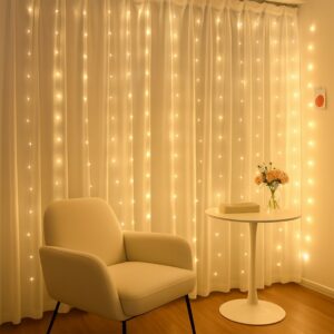 Светлинна завеса MERY 300 LED USB 3000K 3x3м EKG2309