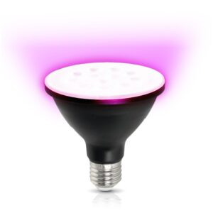 LED крушка за растения LED PLANTY B E27 9W 1200K Черна 001505