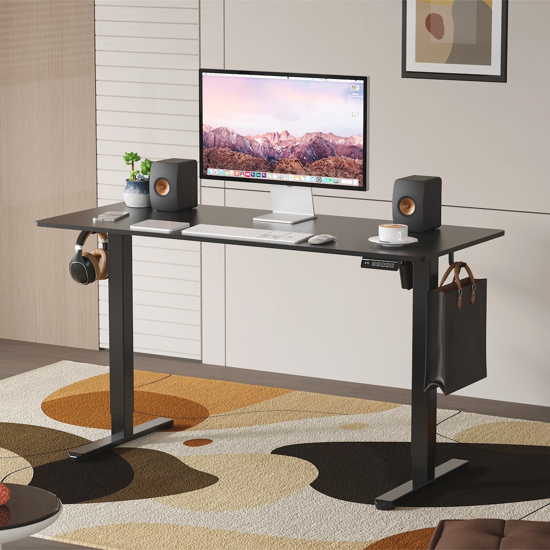 Бюро LVN SYSTEM Control Lite 140 черно регулируемо LV1713