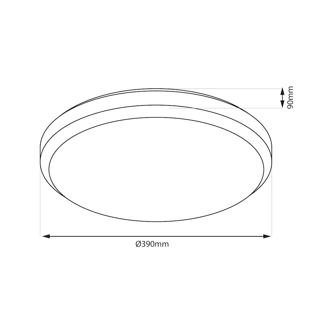 Плафон MILAGRO LIRIA 3xE27 ML2052