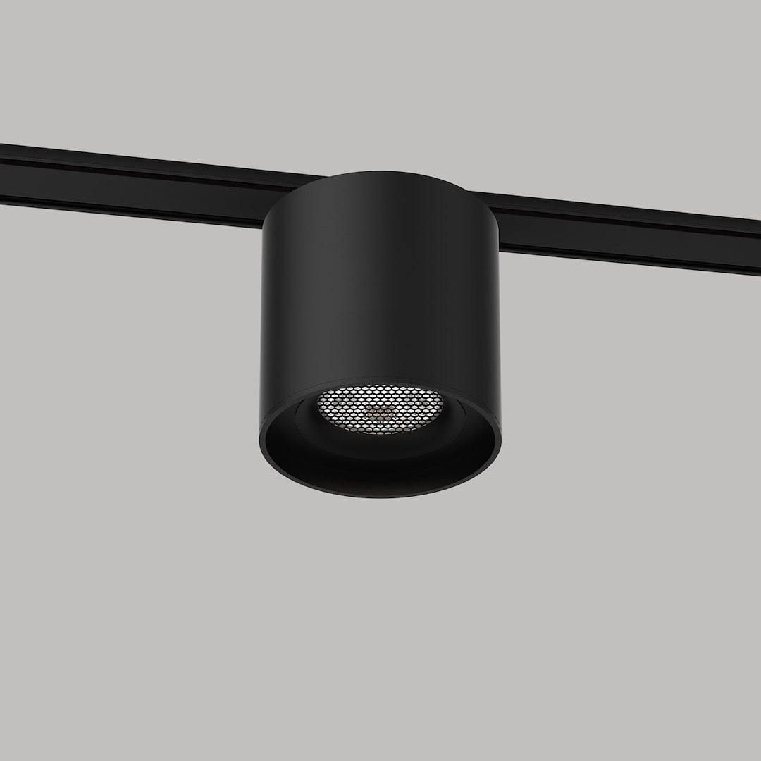 Спот за магнитна шина Slim Magnetic Track Tube 6W LED 3000–6000K Tuya CCT Черен ML2201