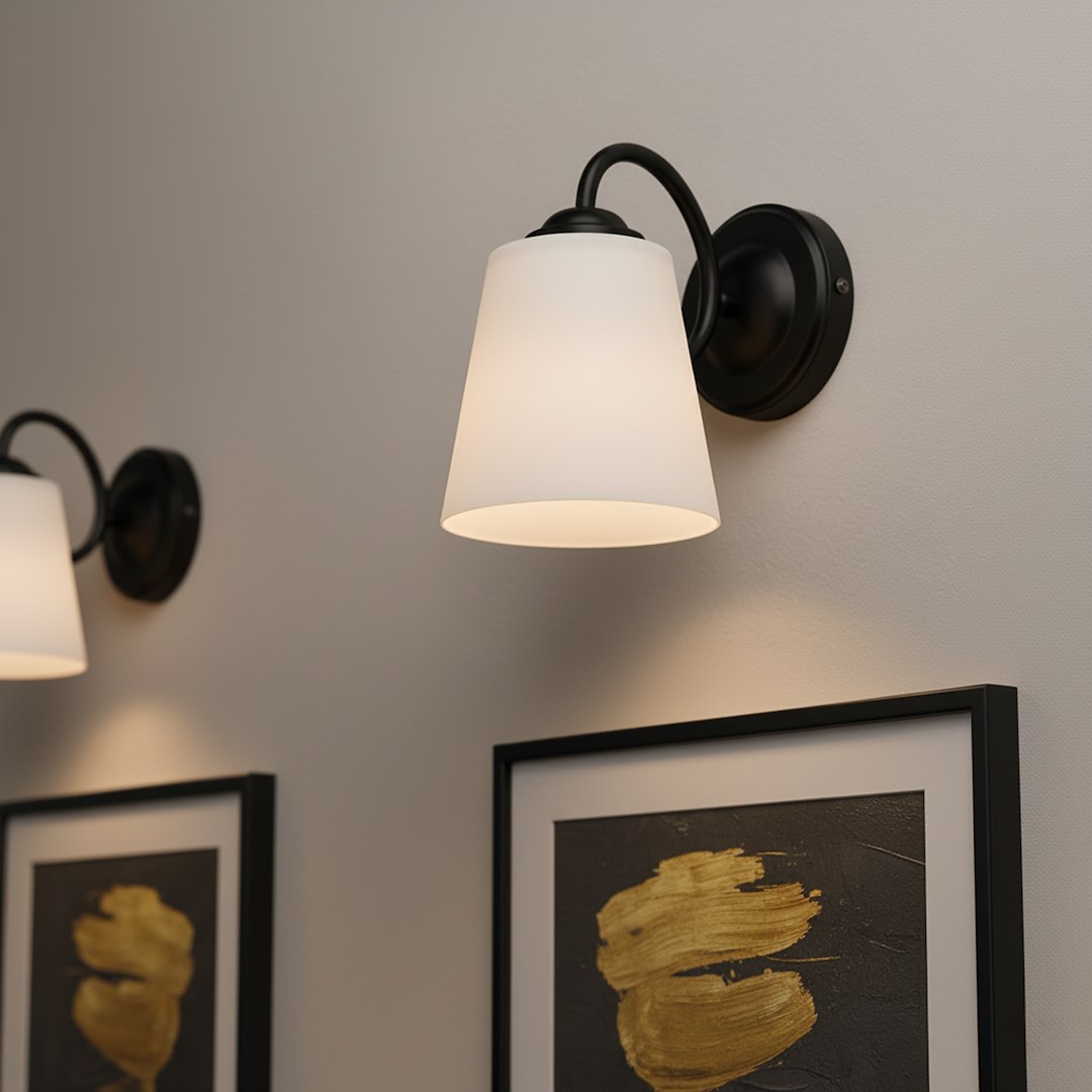 Аплик MILAGRO PAFOS Black 1xE27 ML2256