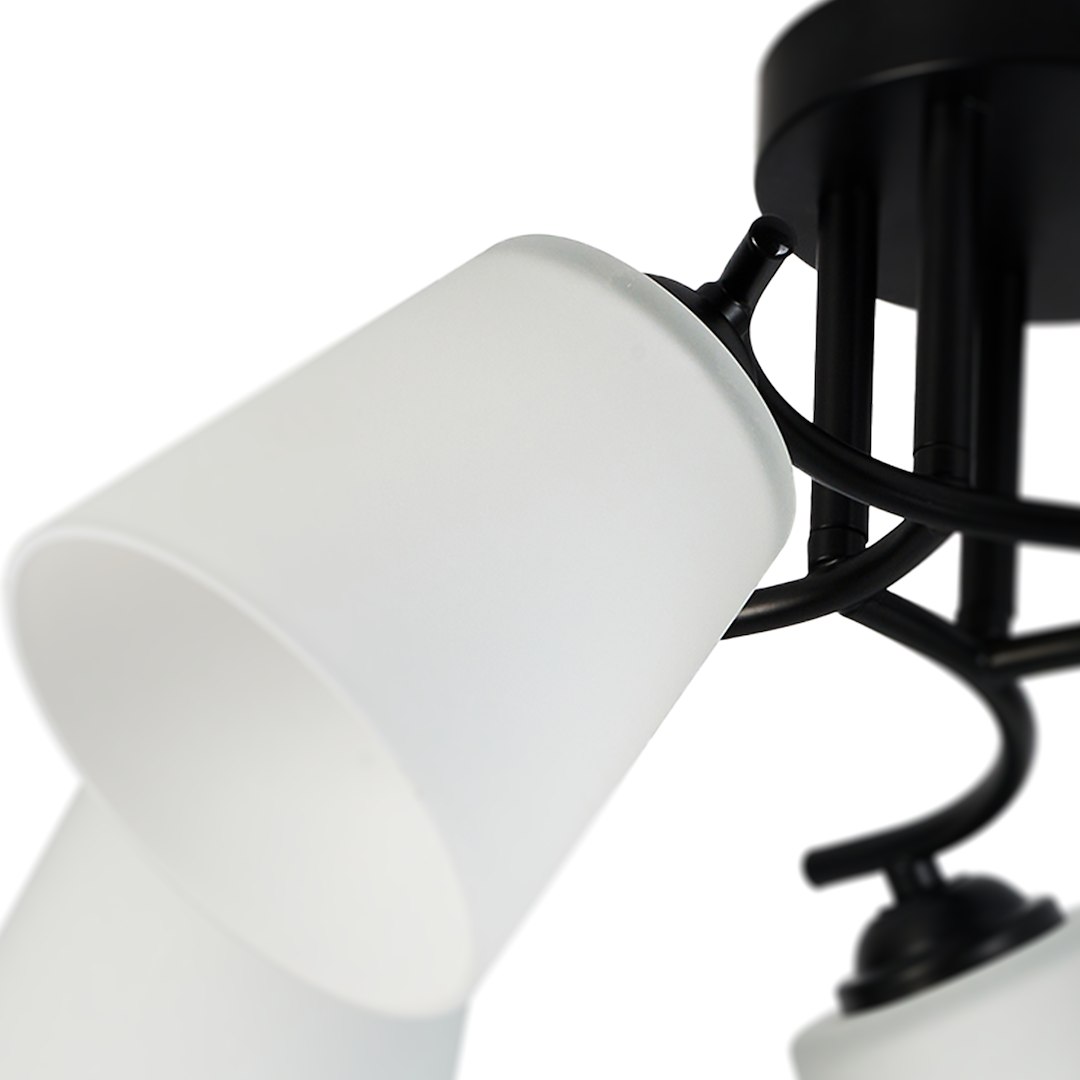 Плафон MILAGRO PAFOS Black 5xE27 ML2258