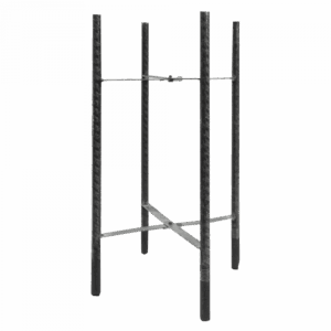 Фундаментен анкер за осветителен стълб  24x24x40 мм EC61658