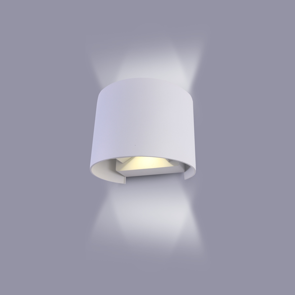 Външен LED аплик LAMBARIO ALPHA 2x3W 4000K IP65 бял LG36-0104