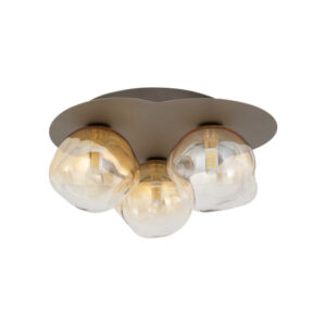 Плафон LAVA 3xG9 TK Lighting кафяв TK11453