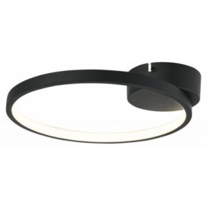 Плафон LED Ragi черен мат REALITY 634601-02