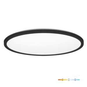 Плафон Kobi Premium NIVERA CIRCLE 32W LED 3CCT IP54 черен 004093