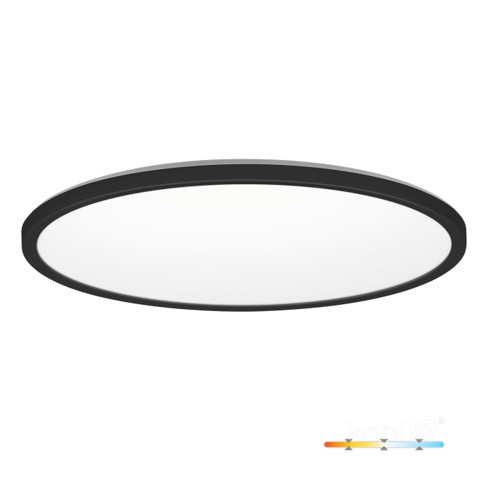 Плафон Kobi Premium NIVERA CIRCLE 32W LED 3CCT IP54 черен 004093