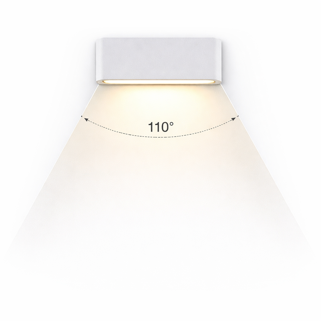 Фасаден LED аплик LAMBARIO 6W 4000K IP65 Бял LG37-0103