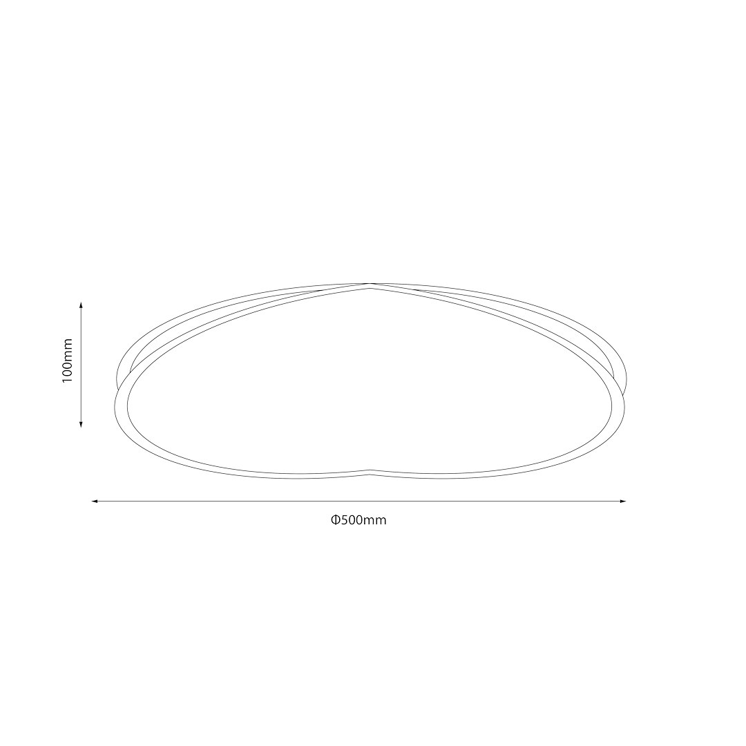 Плафон LED HALO 38W 4000K MILAGRO ML1844