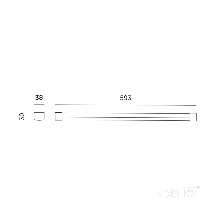 LED лампа за растения GROWLY 9W 004019 KOBI