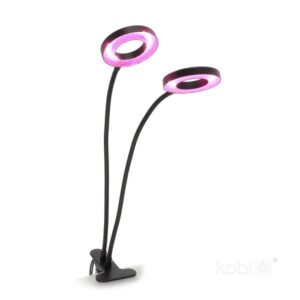 LED лампа за растения VITARO RING 2 CLIP 8W 1200K 004015 KOBI